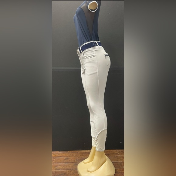 Equestrian Show Pants Andy Breechess Sil Seat Ladies - Picture 3 of 4